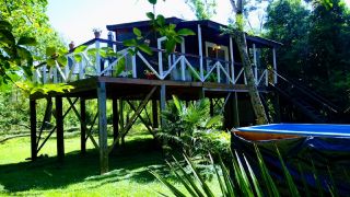 alquileres de cabanas de madera en buenos aires Delta.LaSofi Alojamiento-Cabañas