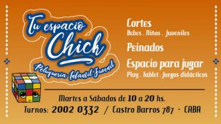 children s hairdressers buenos aires Tu espacio chick