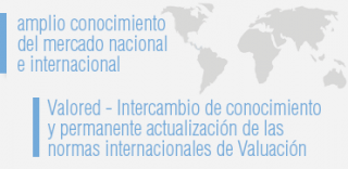 Formamos parte de Valored, principal red de Empresas de Valoración de Iberoamérica, dónde homologamos las tareas valuatorias y generamos sinergias para la valoración de empresas con activos en diferentes países del mundo.