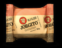 ALFAJOR JORGITO CHOCOLATE. POR UNIDAD, POR DOS UNIDADES, CAJA 24 UNIDADES