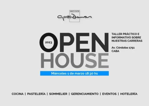 Los invitamos al Open House de Marzo